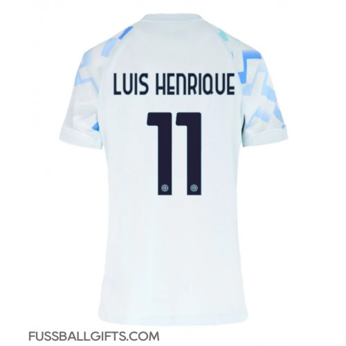 Inter Milan Luis Henrique #11 Fußballbekleidung Auswärtstrikot Damen 2025-26 Kurzarm